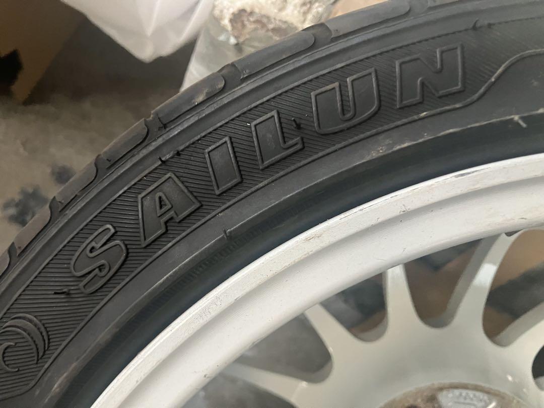 エンケイスポーツ16×7 1 /2タイヤ付