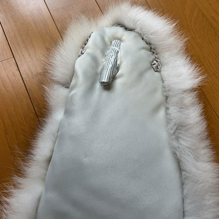 ラクーンファー ショール ストール