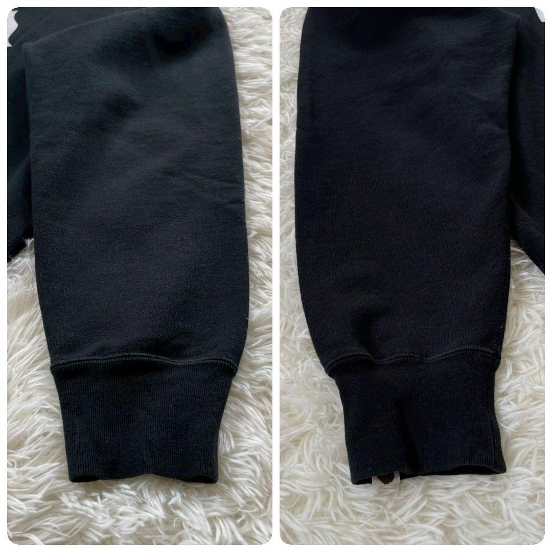 ✨激レア✨初期✨A BATHING APE　両面　デカロゴ　サル　スウェット