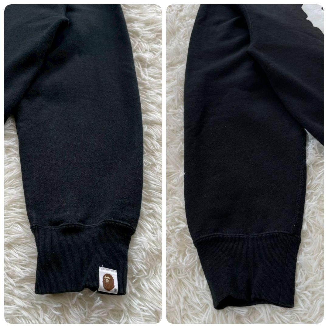 ✨激レア✨初期✨A BATHING APE　両面　デカロゴ　サル　スウェット