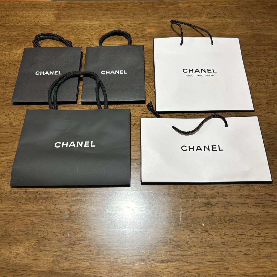 見逃し厳禁！おトクな CHANEL】シャネル 紙袋 5枚 - メルカリ ラッピング・包装