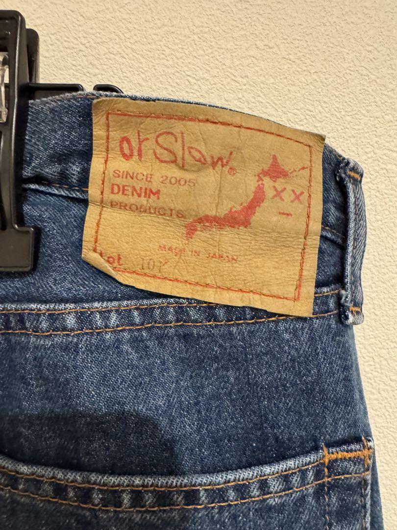 オアスロウ　ビームス別注　DAD's FIT denim
