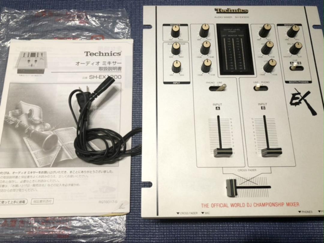 破格値下げ】 Technics SH-DX1200 DJミキサー オーディオ テクニクス ...