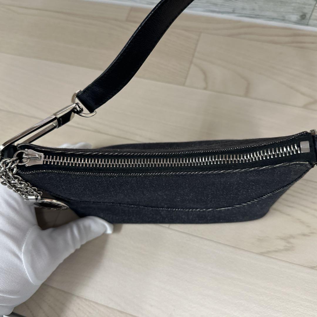 【美品】 BVLGARI ブルガリ ロゴマニア アクセサリーポーチ キャンバス