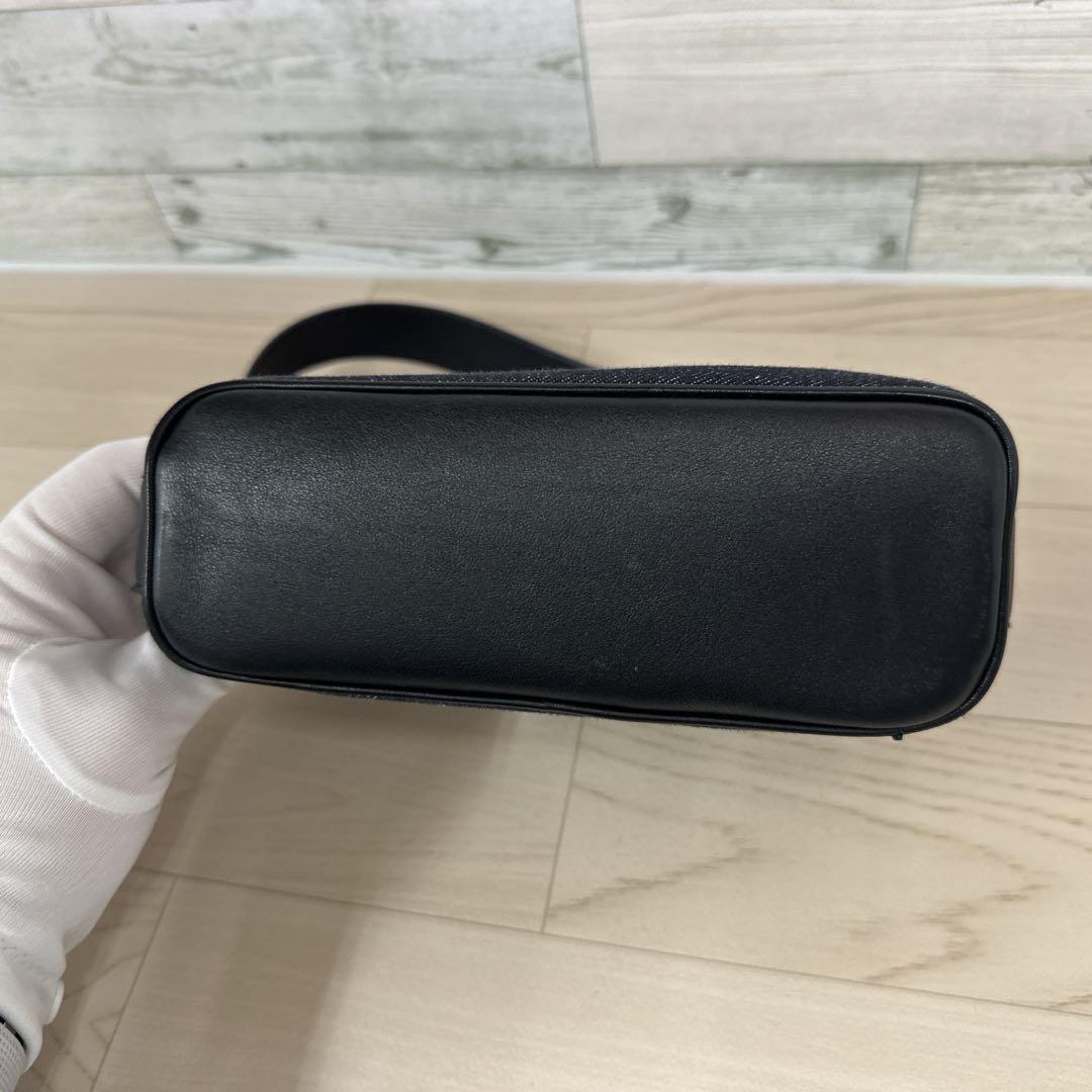 【美品】 BVLGARI ブルガリ ロゴマニア アクセサリーポーチ キャンバス
