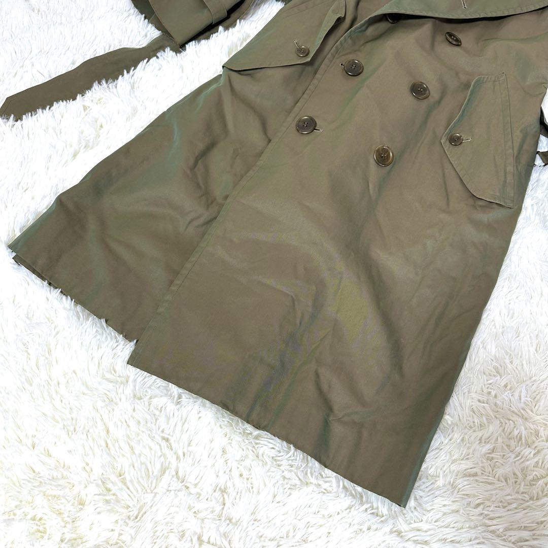 Burberry トレンチコート ノバチェック 玉蟲 ロング丈 M-S相当