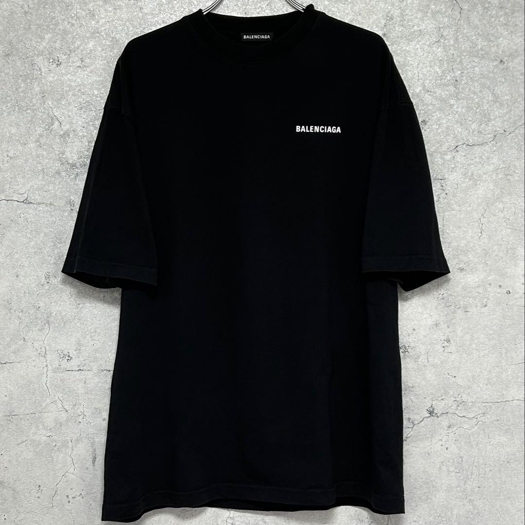 Balenciaga オーバーサイズTシャツ 黒　新品 eCom-831305TTVA61041_X.jpg?v=3