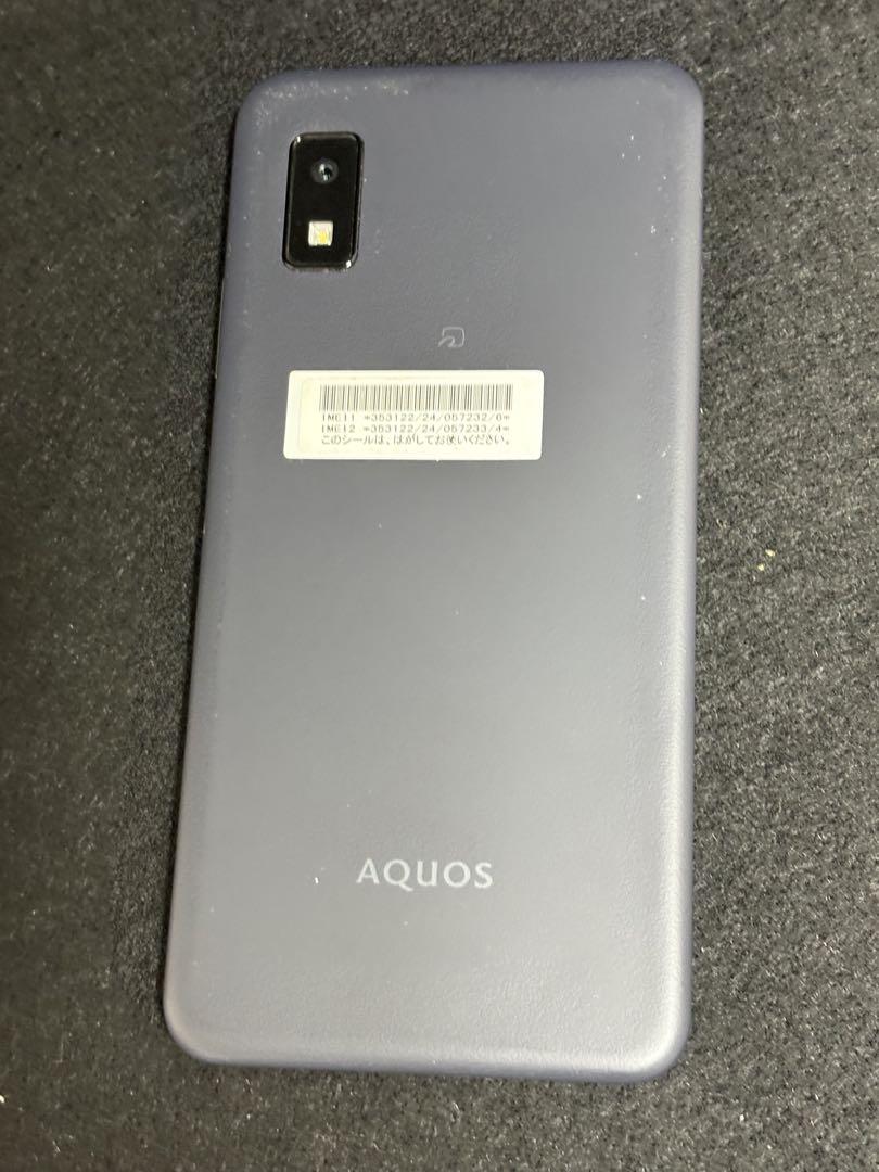 爆買い！ AQUOS wish3 A302SH ネイビー スマホアクセサリー