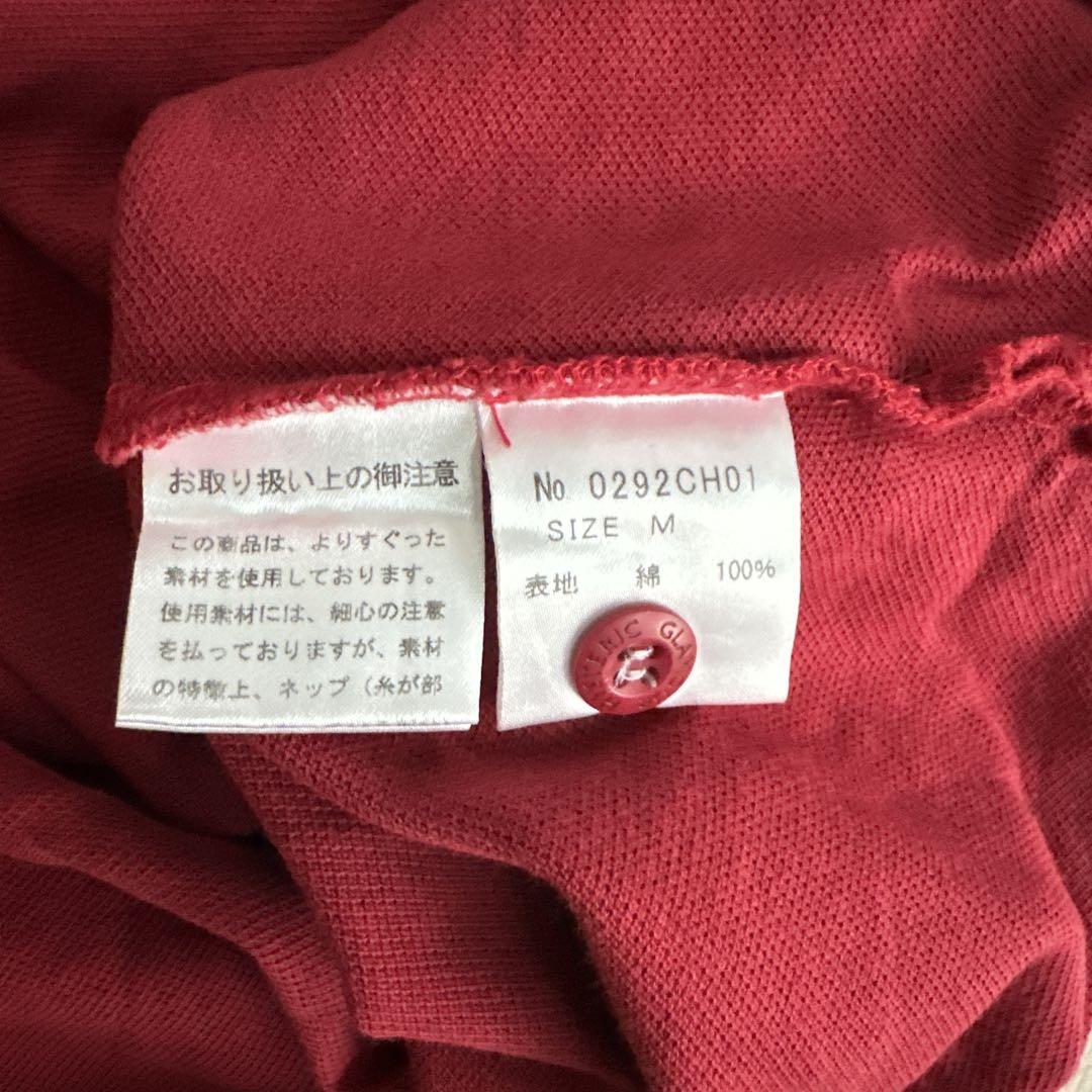 HYSTERIC GLAMOUR ヒステリックグラマー 赤 ポロシャツ M
