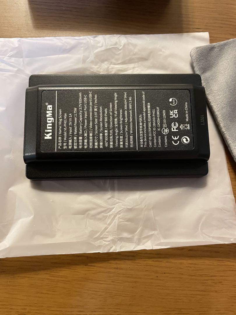 King Ma iPhone 背面カメラ自撮りモニター