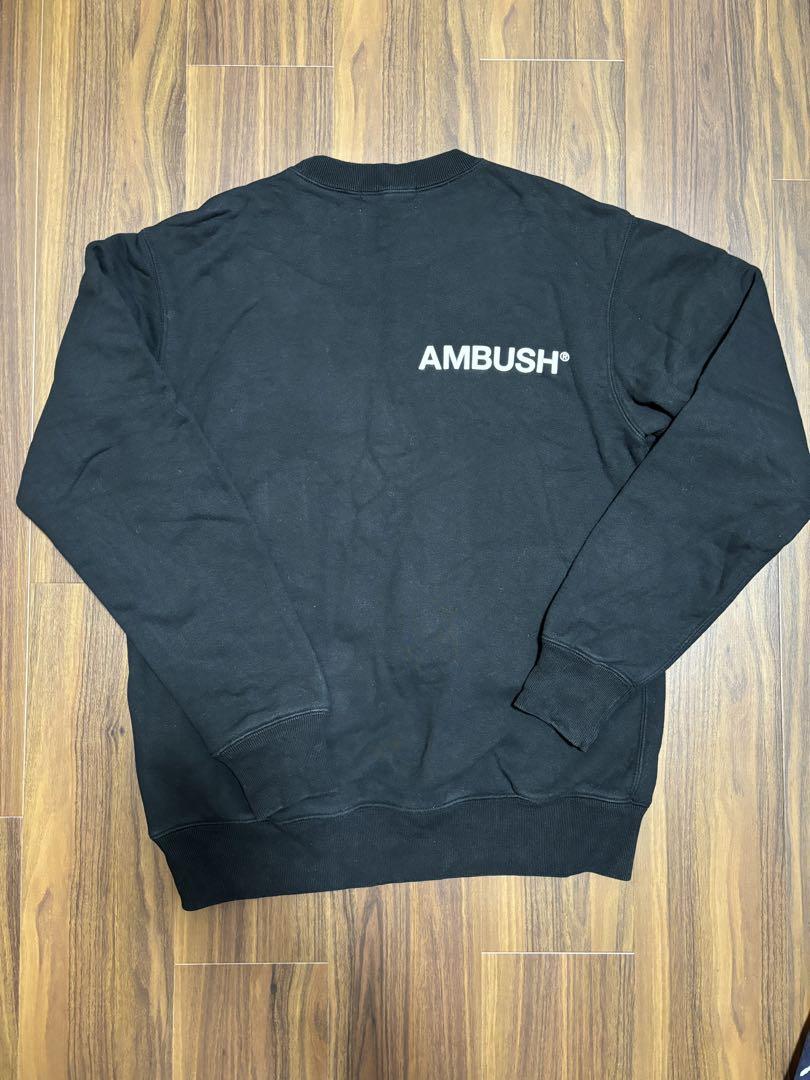 AMBUSH パーカー スウェット ロゴ トップス ブラック AMBUSH ブラック スウェット トレーナー