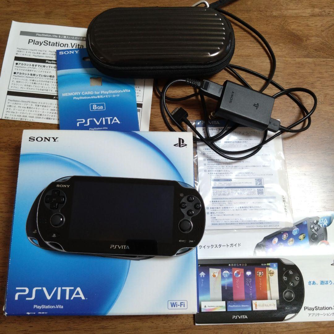 PlayStation®Vita クリスタル・ブラック Wi-Fiモデル PC… by メルカリ