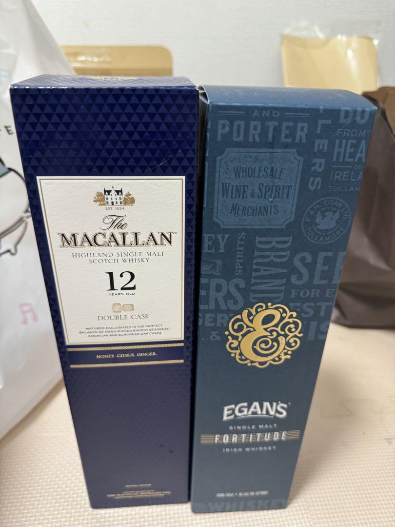 MACALLAN12 ダブルカスク イーガンズ フォーティテュード 2本セット