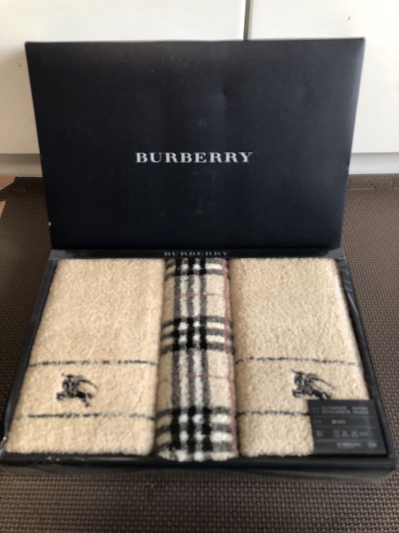 BURBERRY バーバリー フェイスタオル　ウォッシュタオル　セット