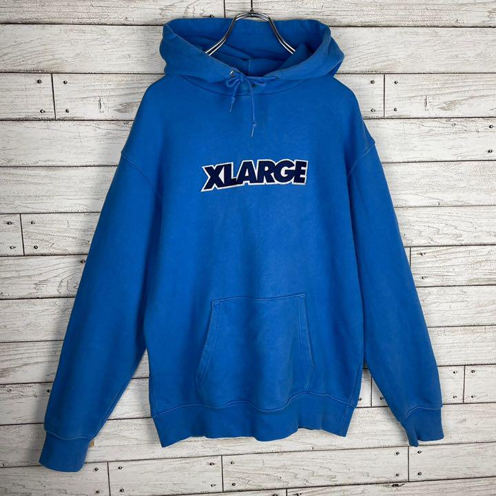 定番人気HOT Xlarge エクストララージ パーカー センターロゴ 肉厚 大人気 刺繍 E4VAl-m94847002738 大特価格安