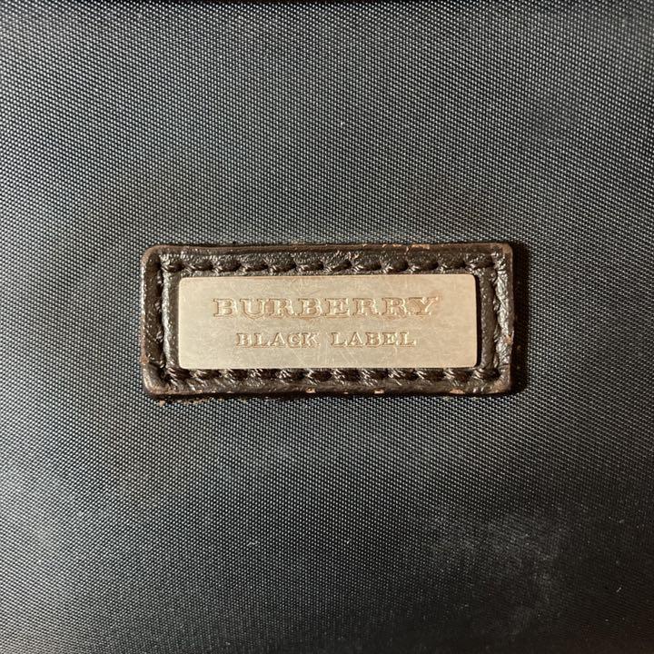 BURBERRY BLACK LABEL ビジネスバッグ ノバチェック 紺