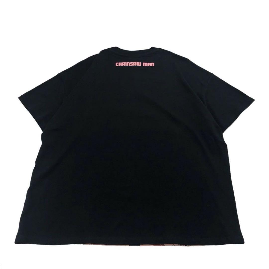 チェンソーマン Tシャツ XLサイズ 黒 アニメTシャツ 海外公式