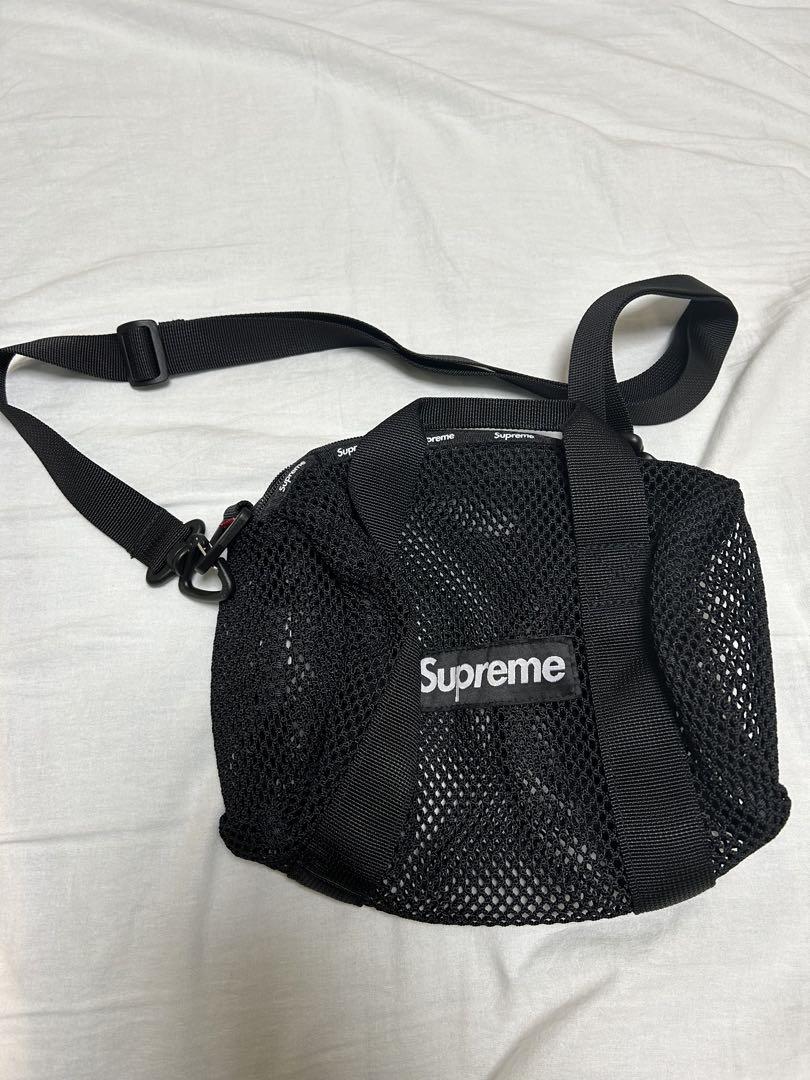 Supreme Mesh Mini Duffle Bag Black - SS23 - US