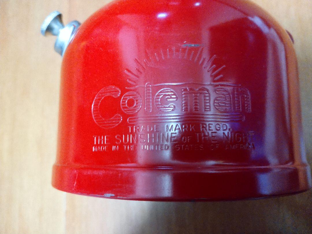 コールマン200Aランタン(1962.5 バーガンディ)