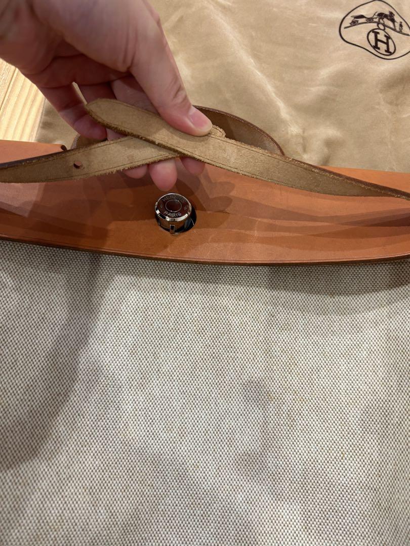 Hermès ベージュ エールバッグ 保存袋付き