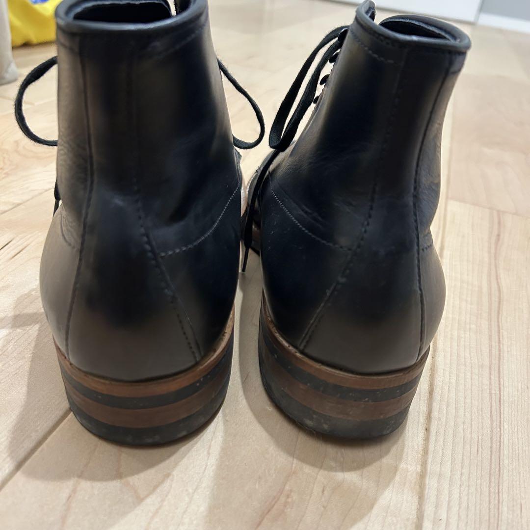 Alden インディー ブーツ 401 9D モックトゥ 黒