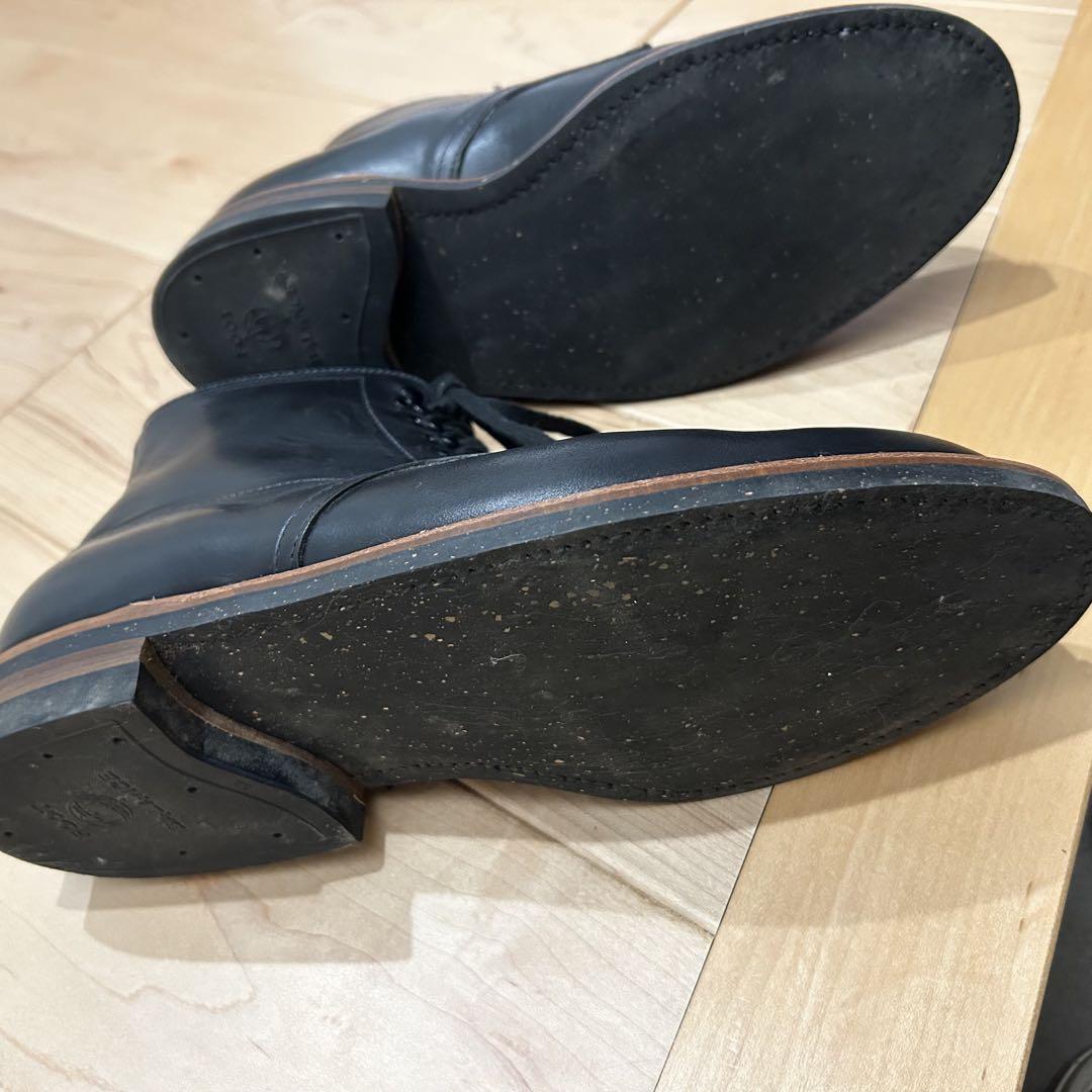 Alden インディー ブーツ 401 9D モックトゥ 黒