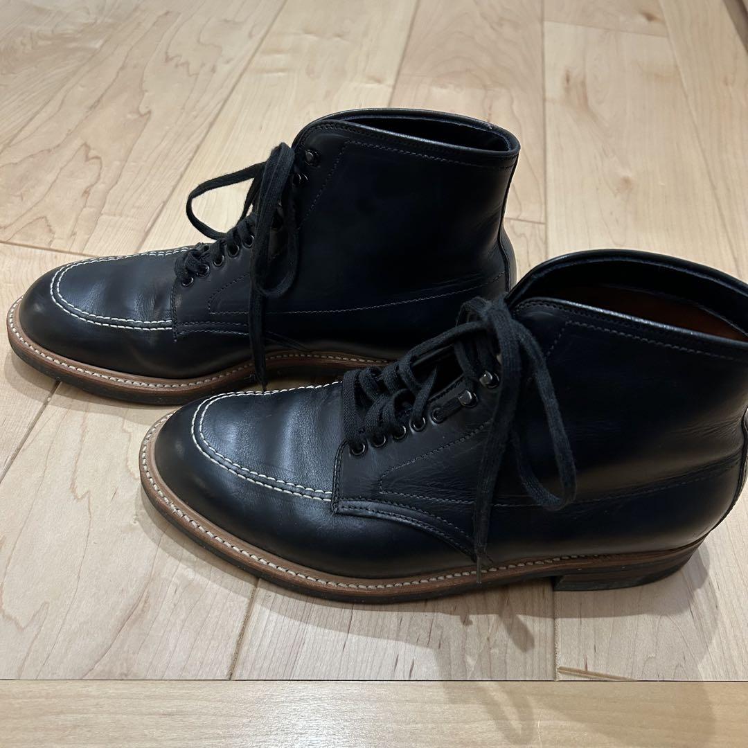 Alden インディー ブーツ 401 9D モックトゥ 黒