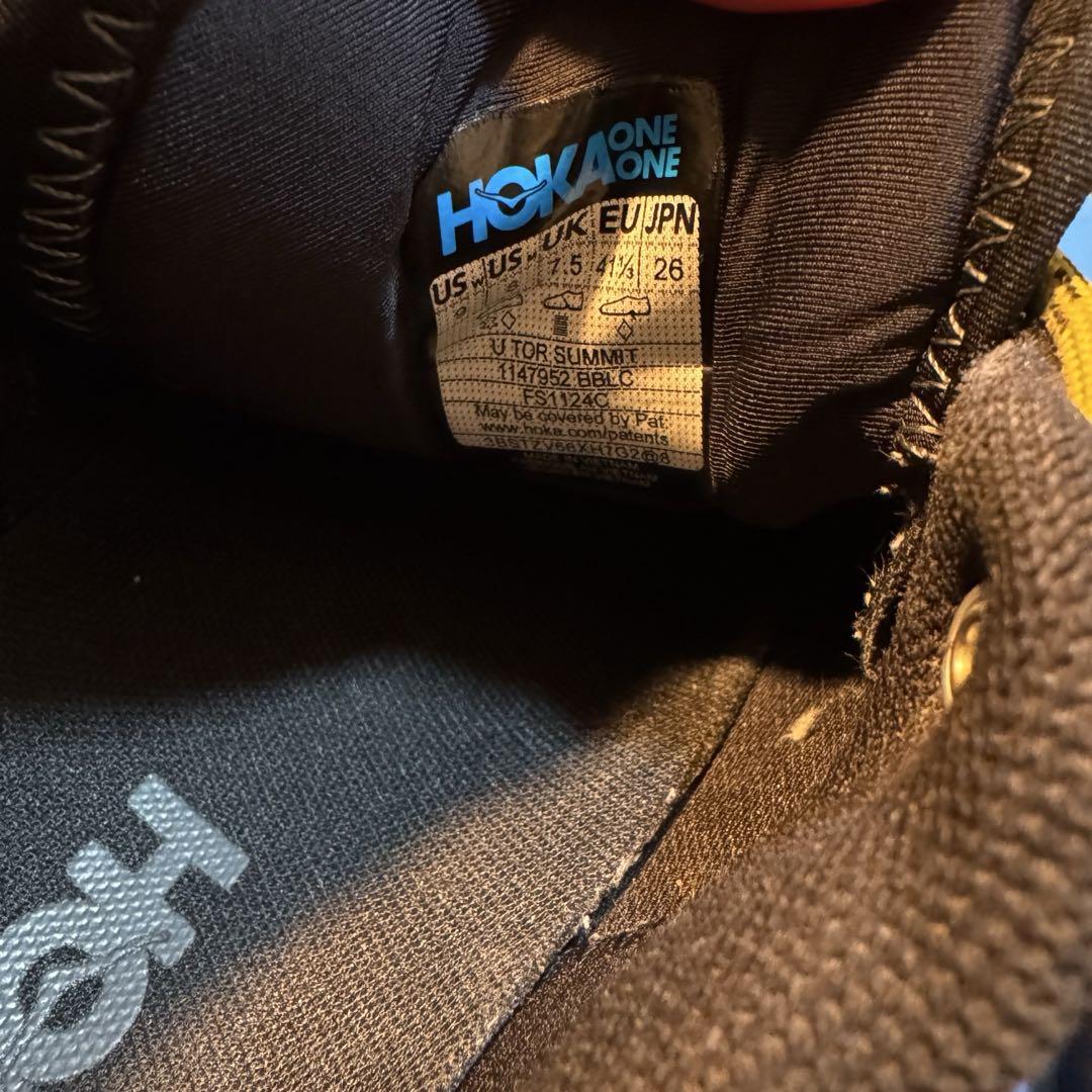 HOKA ONEONE U TOR SUMMIT サイズ8 箱付き