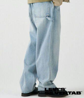 28×30【新品・未使用】Levi's　シルバータブ　バギーカーペンター