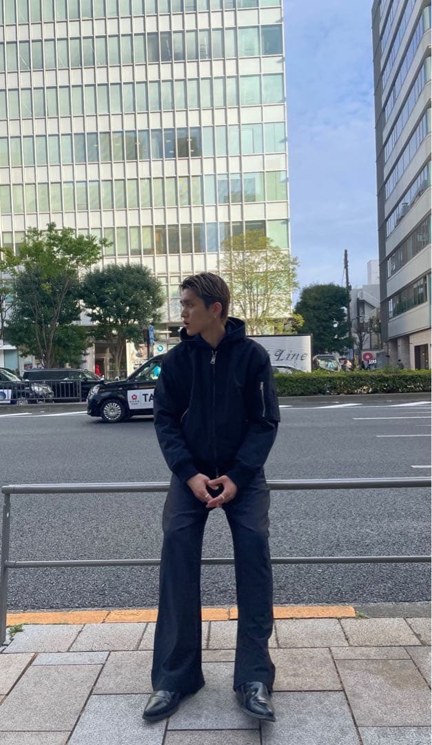 SULLEN TOKYO straight trousers hitoru着用 SULLEN TOKYO straight trousers hitoru着用