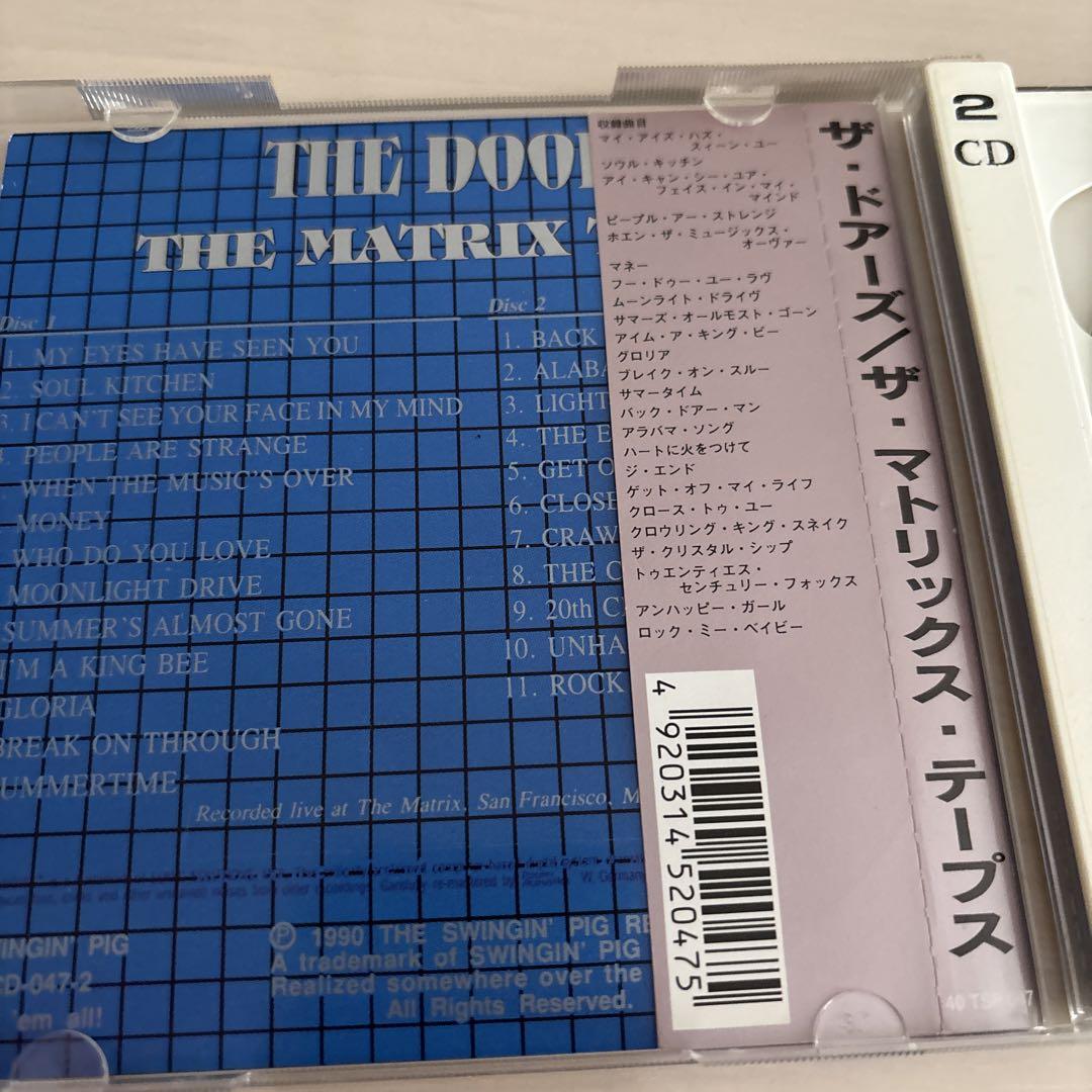 洋楽 THE DOORS THE MATRIX TAPES 2CD