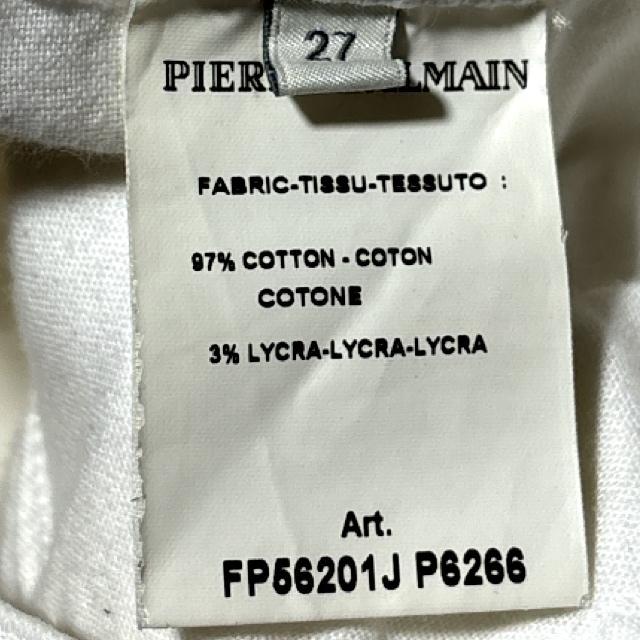 ピエールバルマン バイカー デニム Pierre Balmain リペア加工