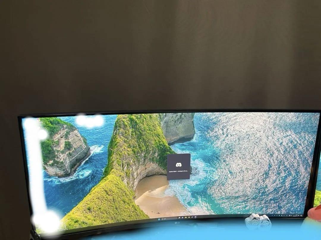 LG 4K 35インチ　ウルトラワイドモニター
