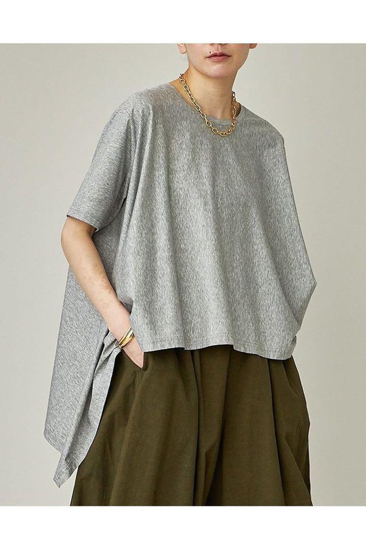 Curensology 24SS イレギュラーヘムTEE グレー