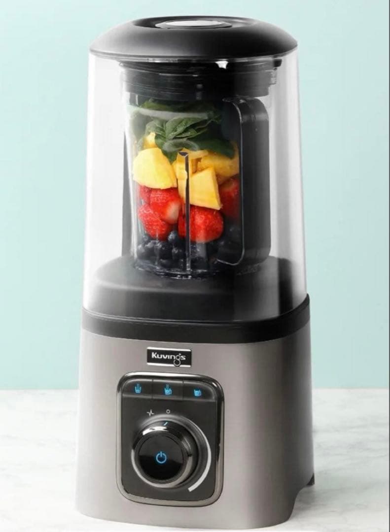 クビンス 真空ブレンダー SV-600 (ダークシルバー) クビンス 真空ブレンダー SV-600 (ダークシルバー)