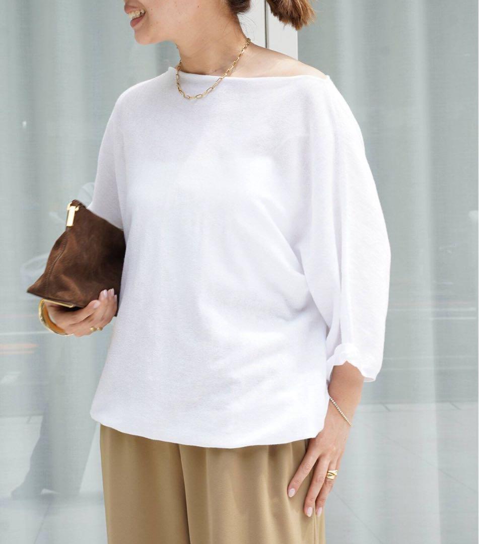 Deuxieme Classe Celestial ニット　ホワイト