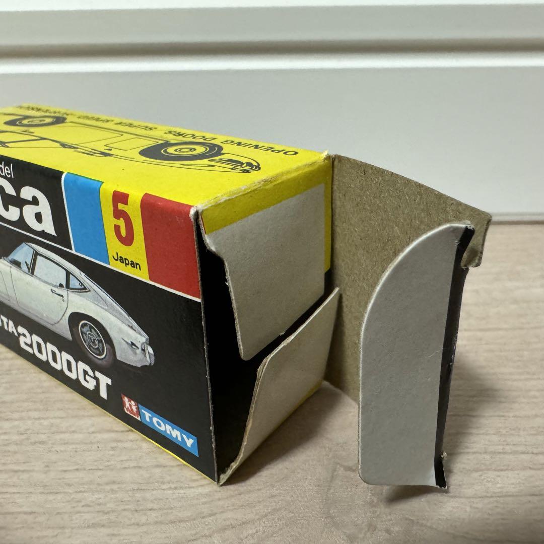 【希少】トミカ 黒箱 5 TOYOTA 2000GT 当時物