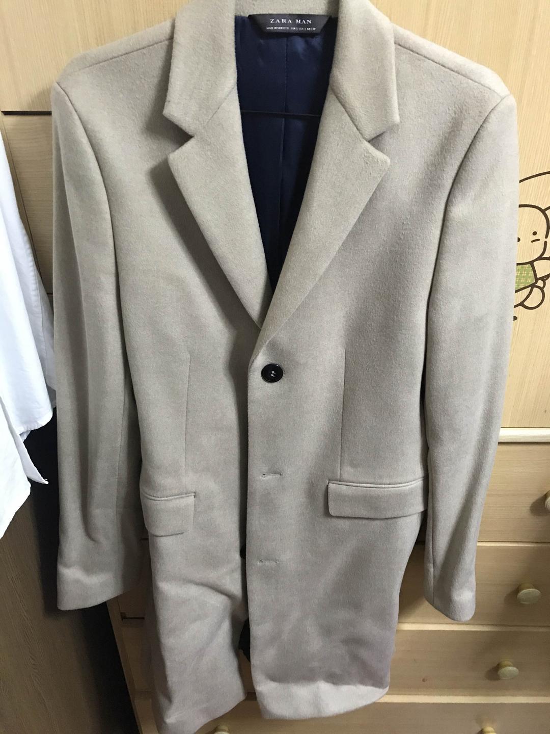 チェスターコート zara man メンズ