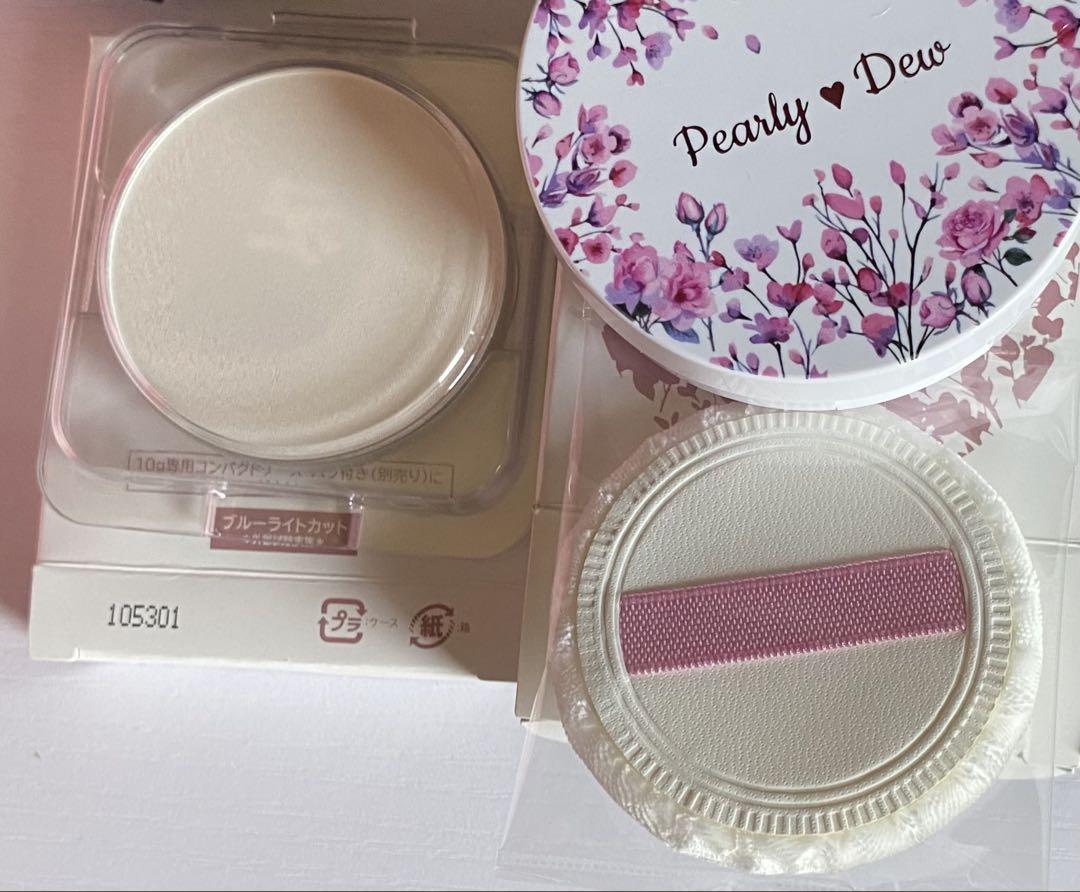 Pearly Dew プレストパウダー4点セット Pearly Dew プレストパウダー SPF50 PA++++ - メルカリ