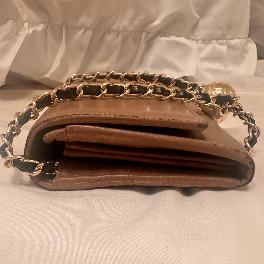 【 すぐ発送 】GUCCI 長財布 ゴールド×ベージュ