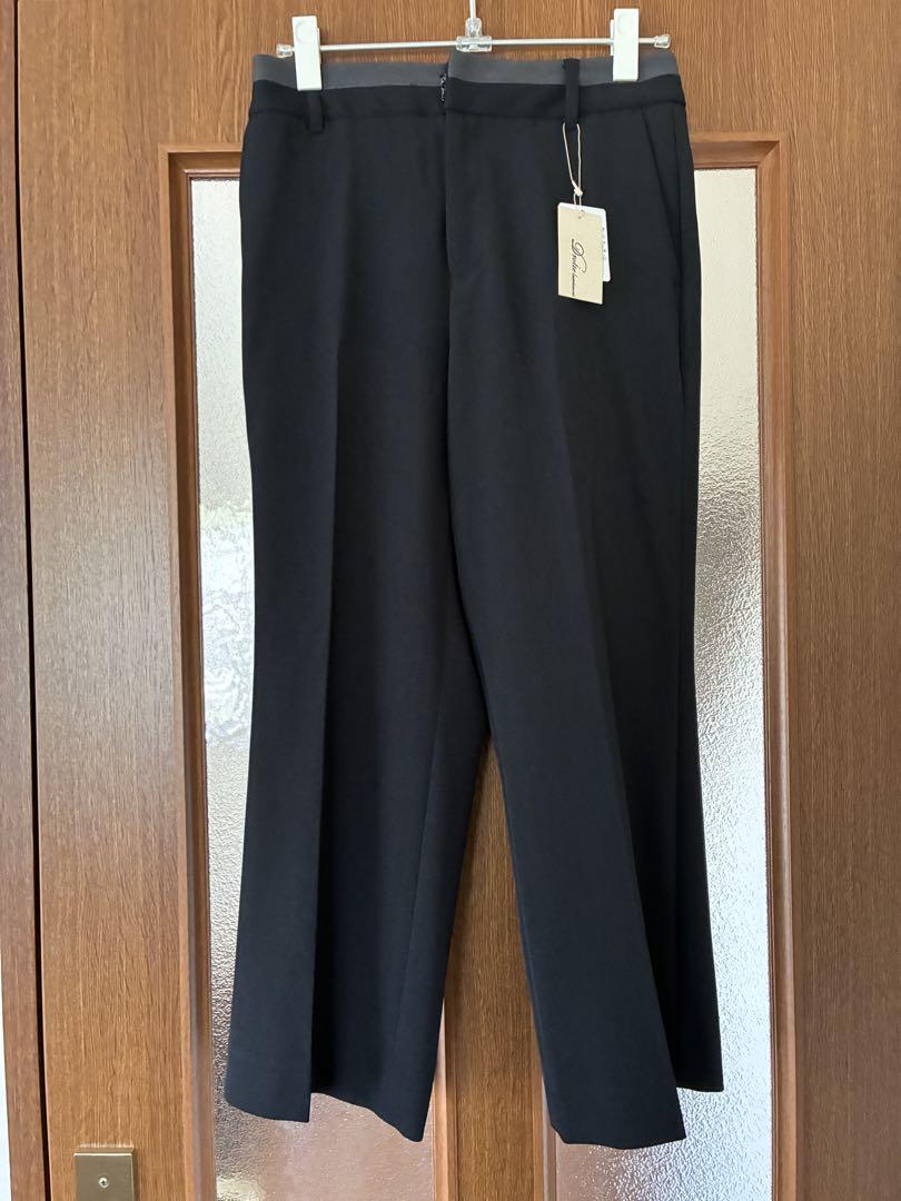 ロートレモン未使用タグ付き洗えるストレッチセミフレアパンツ