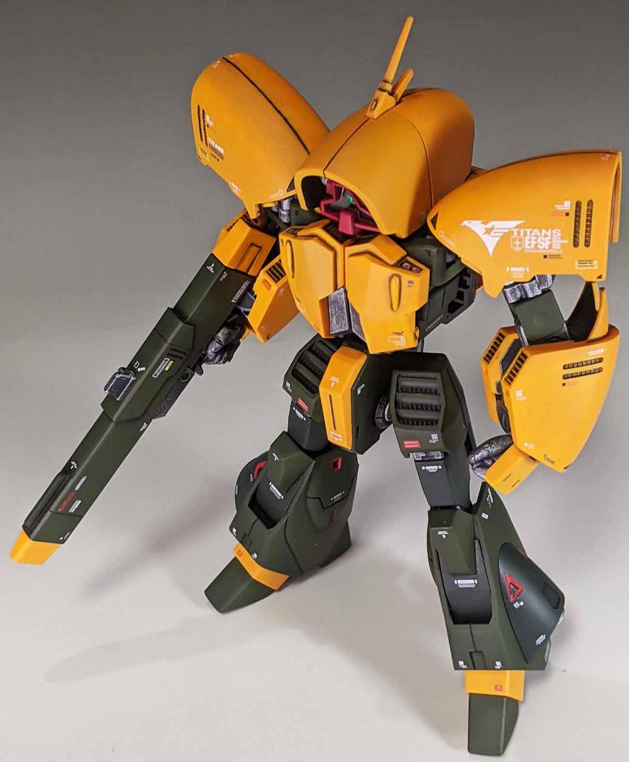 プラモデル HG アッシマー（機動戦士Zガンダム）組立塗装済