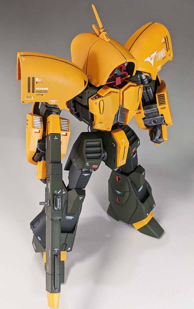 プラモデル HG アッシマー（機動戦士Zガンダム）組立塗装済
