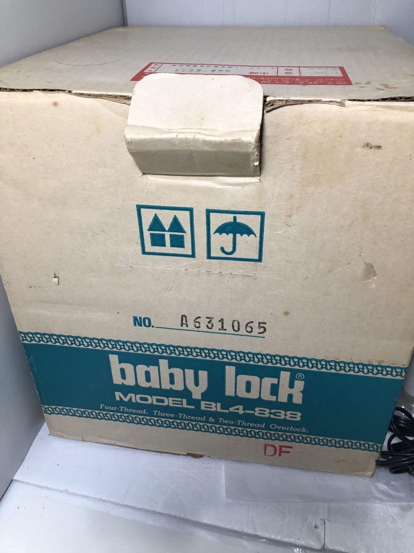 baby lock ミシン　ベビーロックミシン　BL-4-838DF型