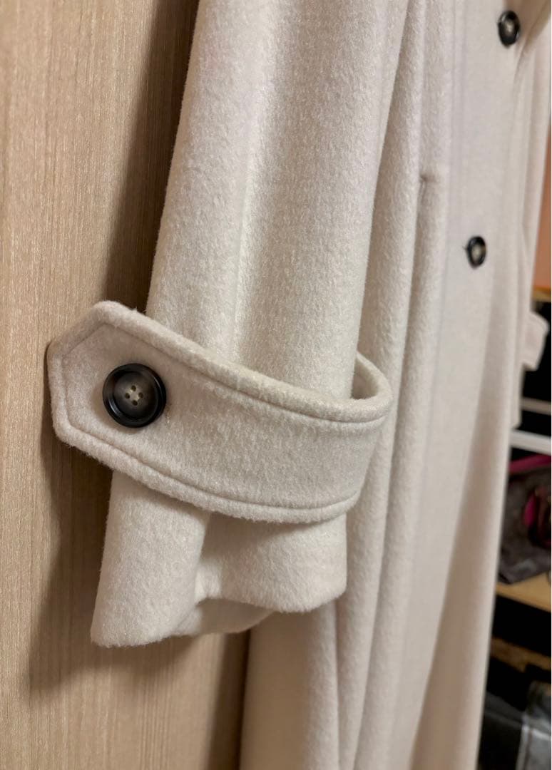 Glam Lips グラムリップス ロングコート アウター ベージュ【美品】 Glam Lips グラムリップス ロングコート アウター ベージュ【美品】