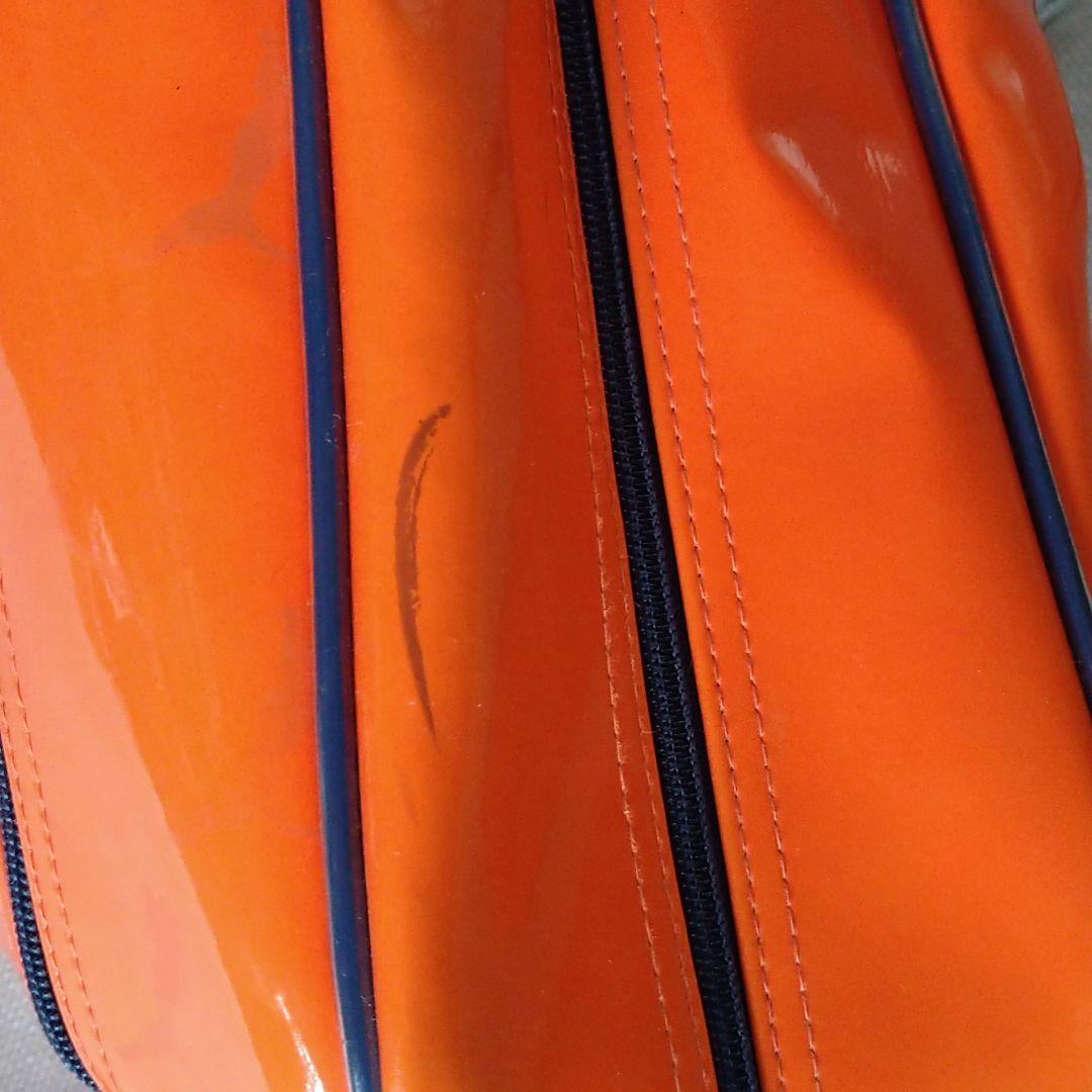 【希少柄】PUMA プーマ エナメル スポーツバッグ