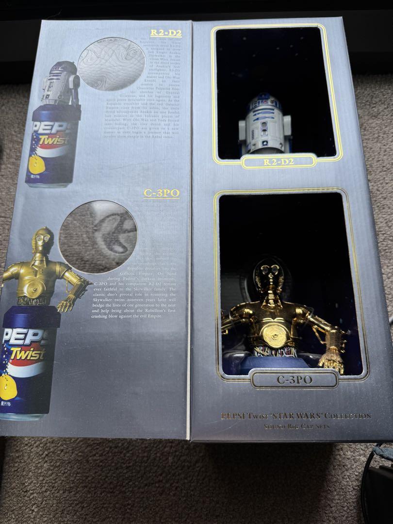 ［ペプシ］スター・ウォーズ R2-D2 C-3PO フィギュアセット 5,555円