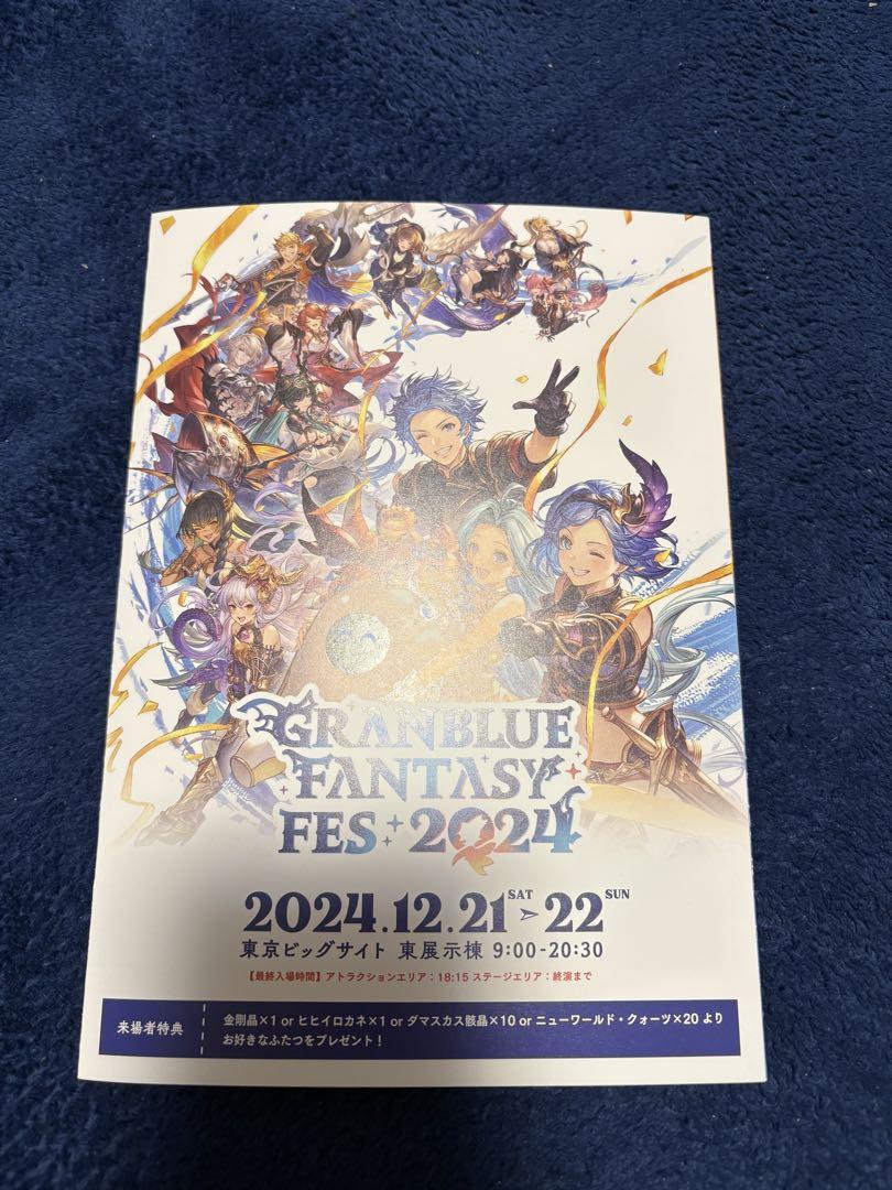 グラフェス2024 来場者特典 リーフレット グラブル