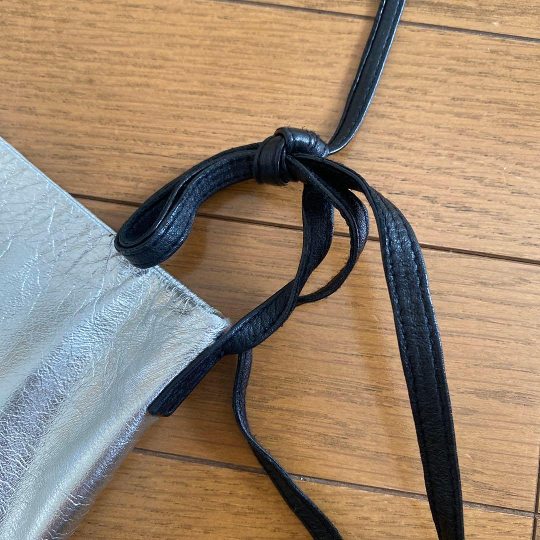 ride レザーショルダーバッグ