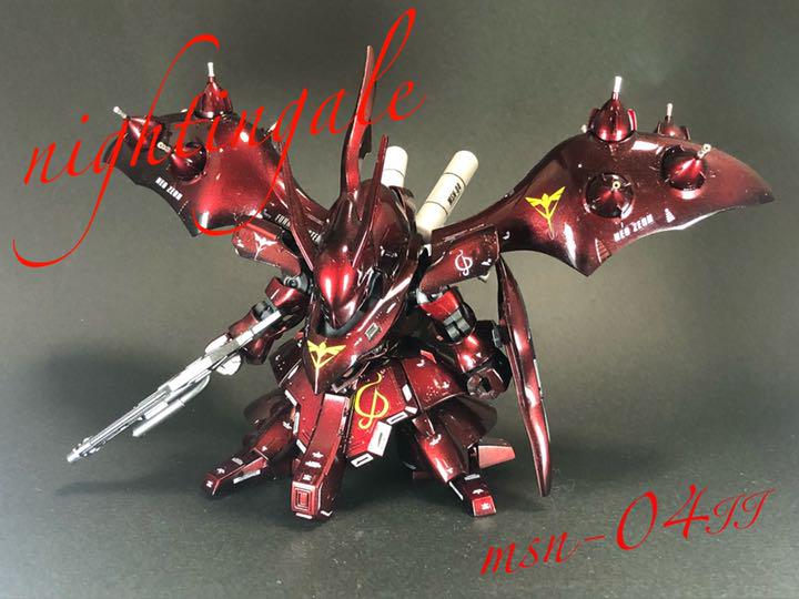 Sdガンダム クロスシルエット ナイチンゲール キャンディー塗装 模型 Sdガンダム クロスシルエット ナイチンゲール キャンディー塗装 模型